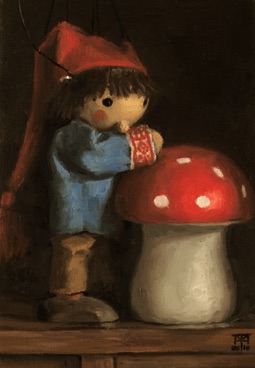 Mushroom
2010, 5x8"
